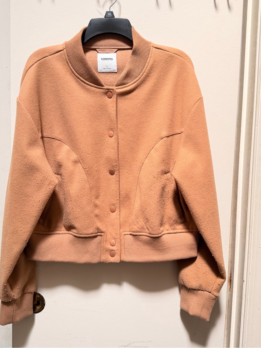 SONOMA Peach-Tan Bomber Jacket